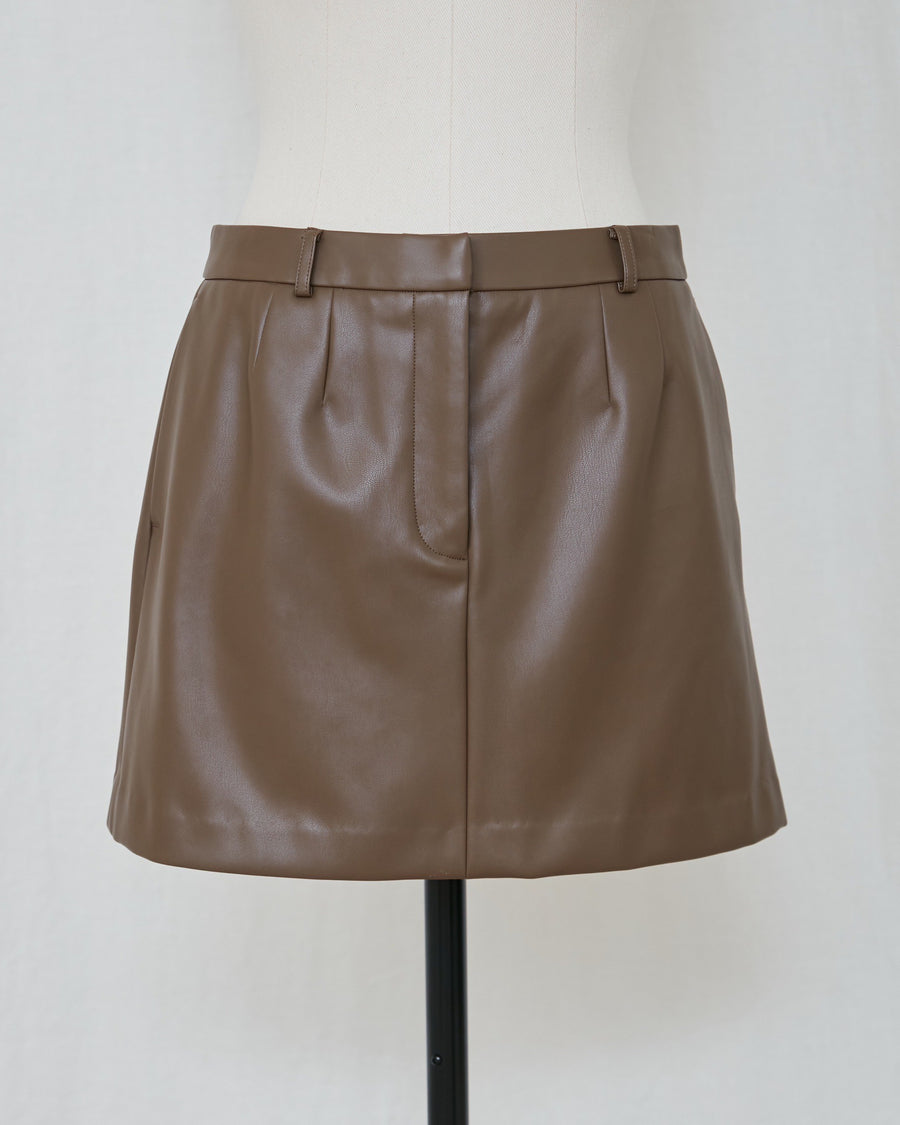 LEATHER SKIRT