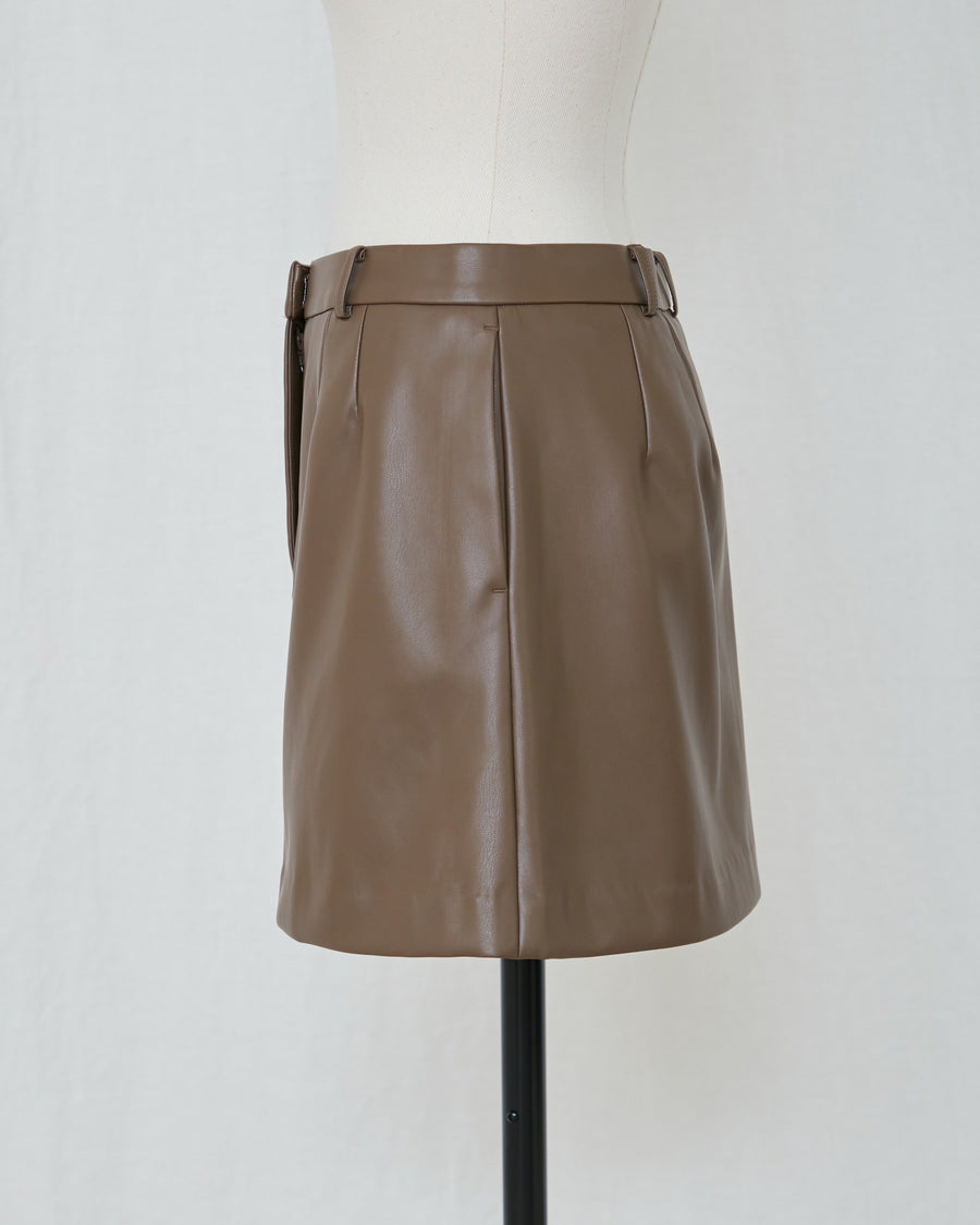 LEATHER SKIRT