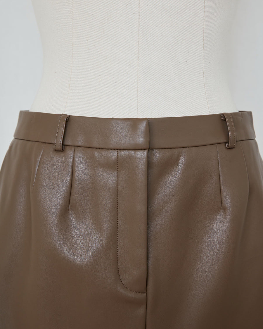 LEATHER SKIRT