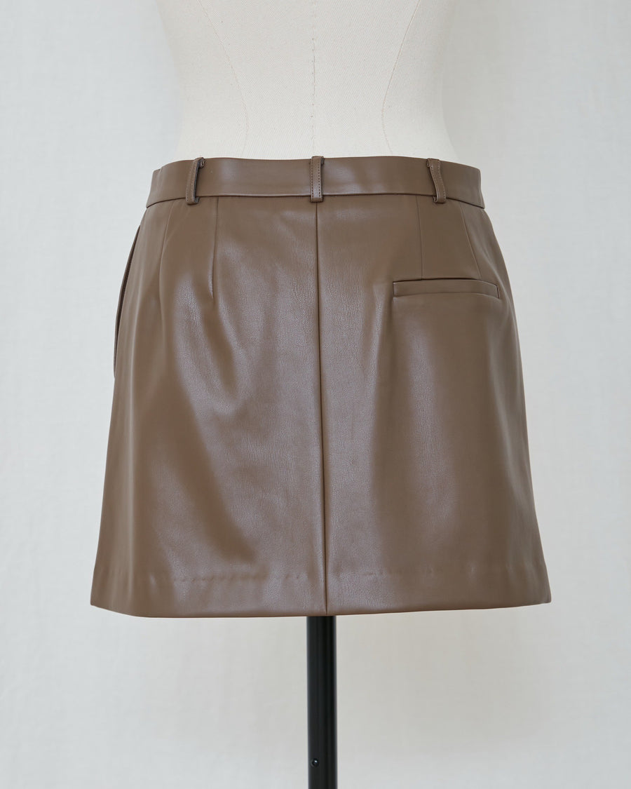 LEATHER SKIRT